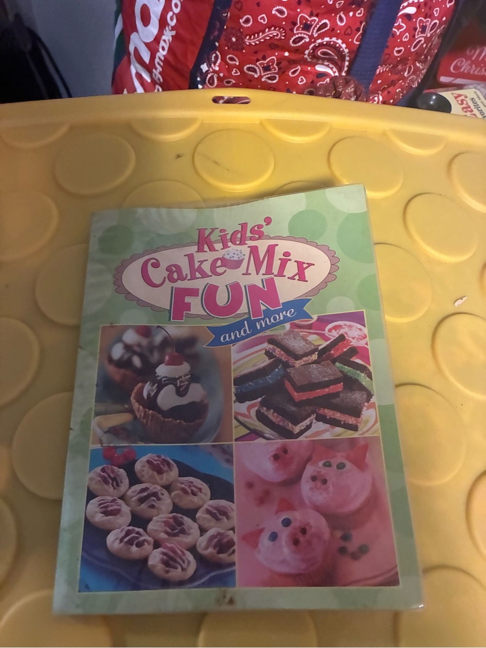 Kids' Cake Mix Fun and More - Green Cover Cookbook